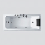 EURANO JACUZZI MASSAGE BATHTUB SINGLE LEFT OR RIGHT SKIRTING