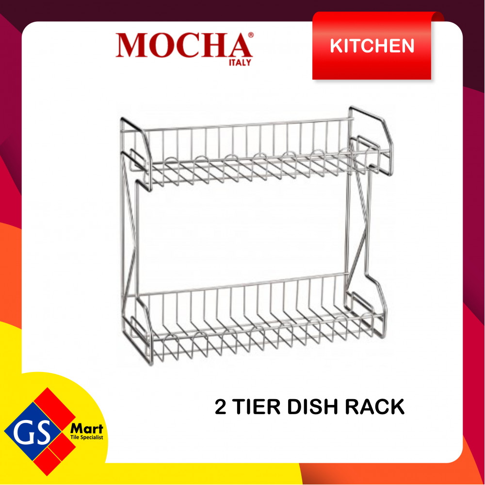 304 Stainless Steel 2 Tier Dish Rack