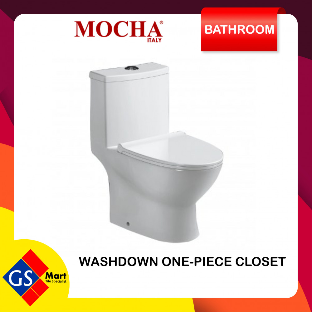 Mocha One Piece Wash Down Water Closet WC7610