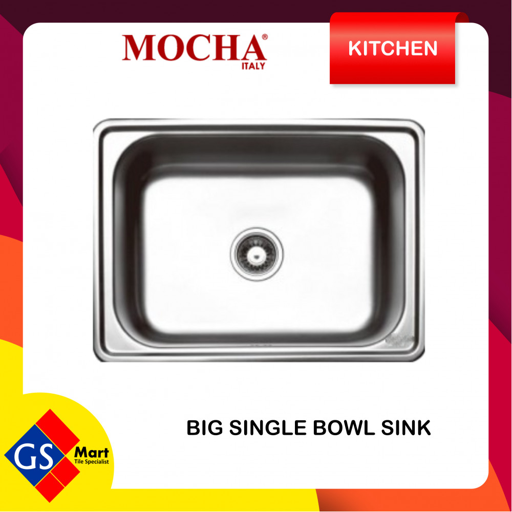 MOCHA MAP6045C STAINLESS STEEL SINK SINGLE BOWL