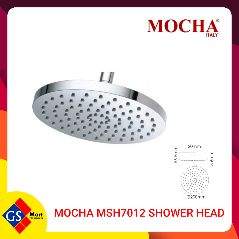 MOCHA MSH7012 RAIN SHOWER HEAD MOCHA MSH7012 RAIN SHOWER HEAD