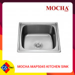 MOCHA MAP5045 SINGLE BOWL TOP MOUNT KITCHEN SINK