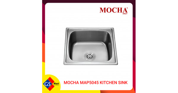 MOCHA MAP5045 SINGLE BOWL TOP MOUNT KITCHEN SINK