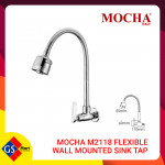 Mocha M2118 Flexible Wall Mounted Sink Tap