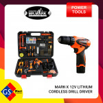 MARK X 12V LITHIUM CORDLESS DRILL DRIVER