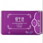 sanitary pads 6 pcs (heavy flow ) Disposable Napkin负离子卫生棉