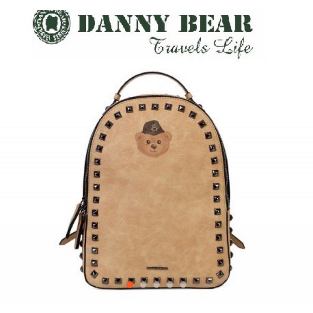 Danny Bear Jeans Series Yellow Colour Backpack Bag Danny Bear Jeans Series Yellow Colour Backpack Bag