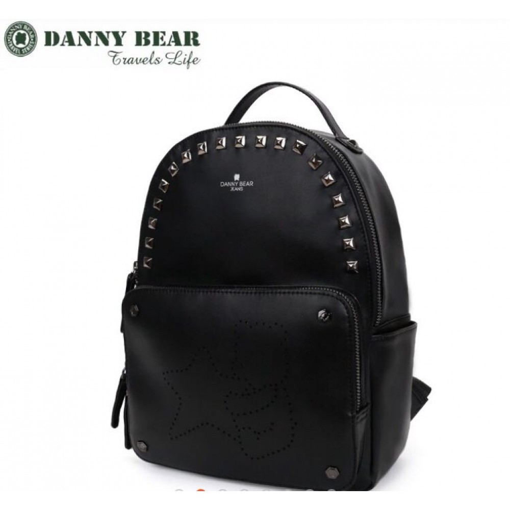 Danny Bear Jeans Series Unisex Large Bacpack Danny Bear Jeans Series Unisex Large Bacpack