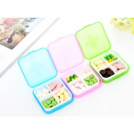 image of Travel Medicine Box Drug Container Pill Plastic Storage Pill Box