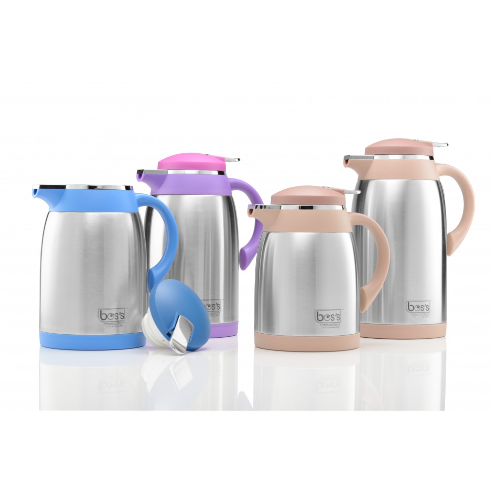 Bos's S/S THERMAL CARAFE 1.6LT Bos's S/S THERMAL CARAFE 1.6LT