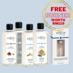 4 bottle x1L FREE BURNER