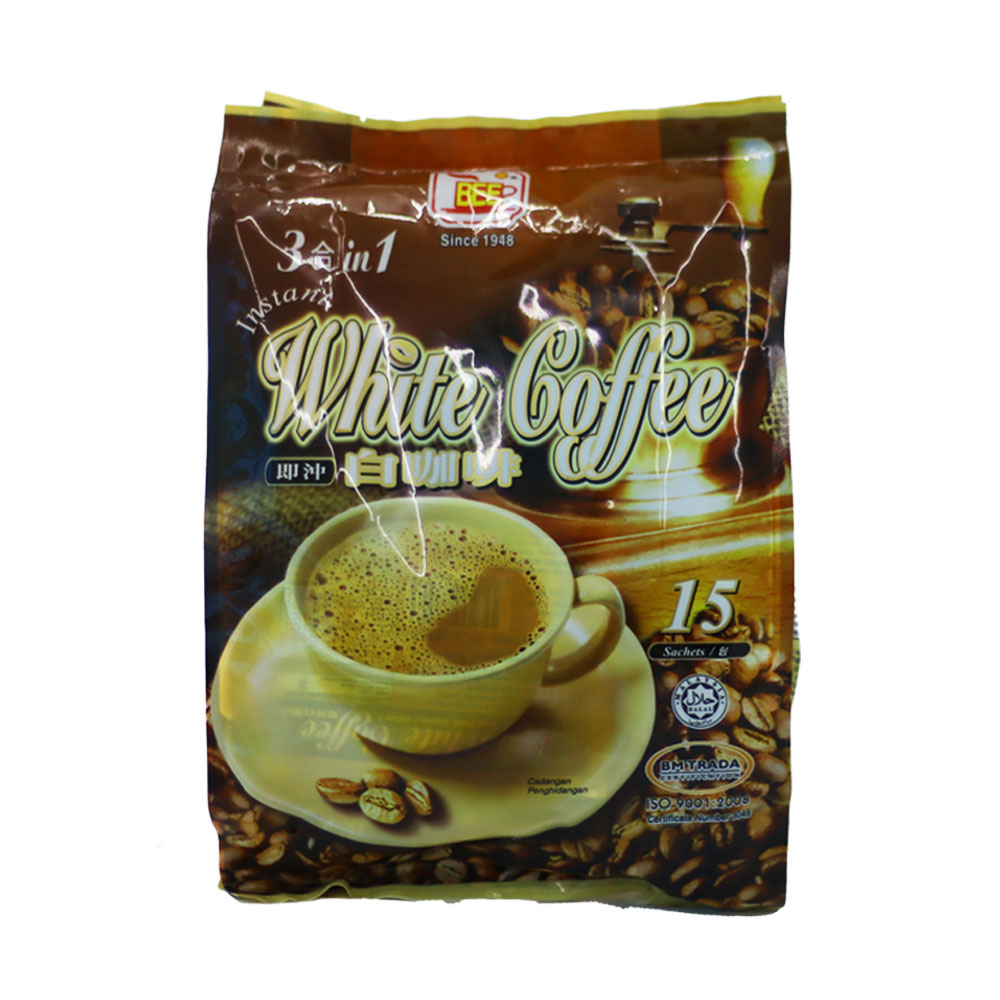 BEE Coffee 3 in 1 Instant White Coffee (15 Sachets) BEE Coffee 3 in 1 Instant White Coffee (15 Sachets)