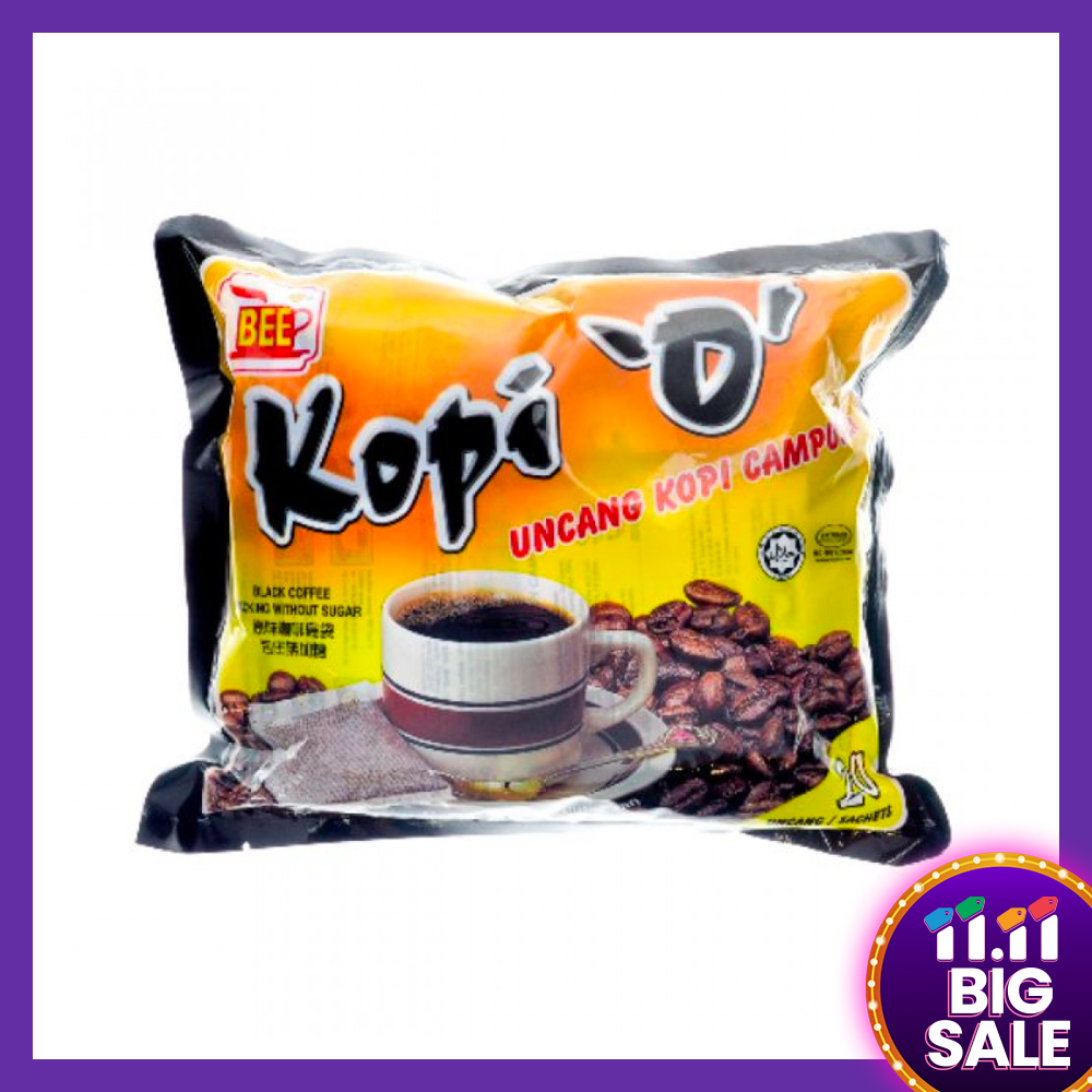 Bee Coffee Kopi O without sugar (20 Sachets) Bee Coffee Kopi O without sugar (20 Sachets)