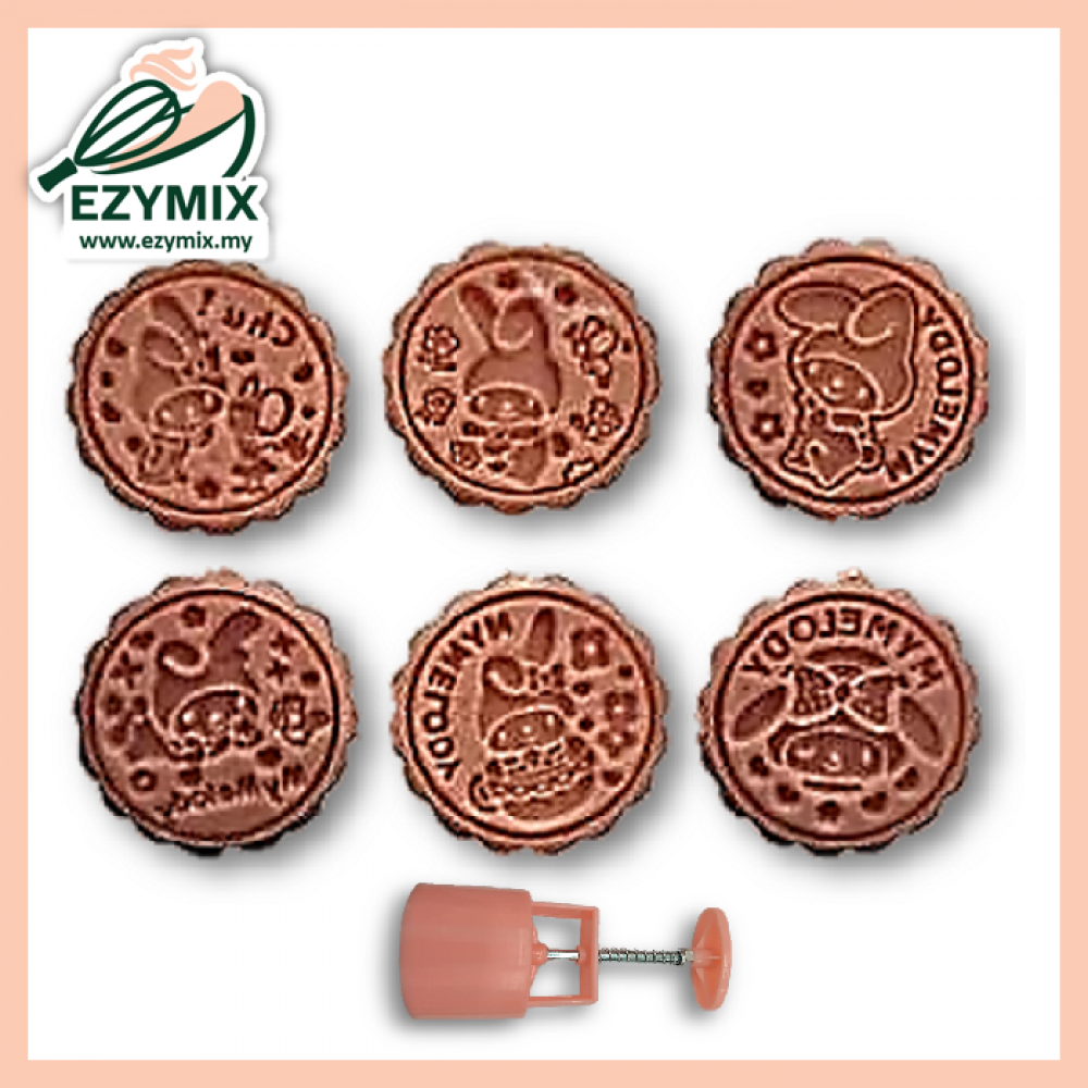 EzyMix 125g 6Pcs RD Mooncake Mould (18-125R/6D) EzyMix 125g 6Pcs RD Mooncake Mould (18-125R/6D)