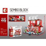 SEMBO BLOCK 601018 KFC Restaurant 282 pcs