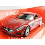 Welly 1:34-1:39 Die-cast Mercedes-Benz AMG GT Car Red Color Model Collection