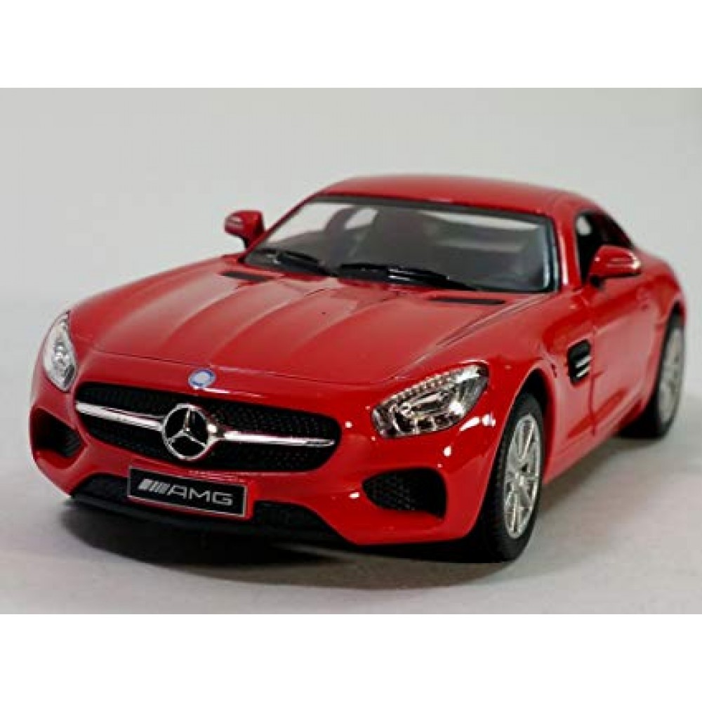 Mercedes C190 AMG GT rot Modellauto 43705 Welly 1:34 