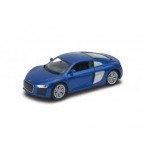 Welly 1:34-1:39 Die-cast 2016 Audi R8 V10 Car Blue Color Model Collection 