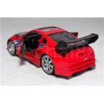 Newray 1:24 DIECAST Nissan Fairlady 350Z Car Red Color Model 