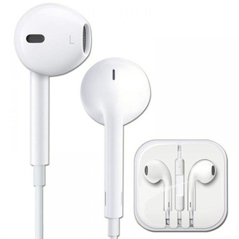 Bolida Earphone For Apple Gadget (100m) - White Bolida Earphone For Apple Gadget (100m) - White