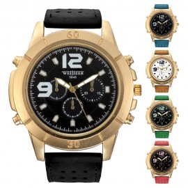 image of WEIJIEER 5848 Men's Casual Outdoor Military Fashion Sports Adult Men's Watch