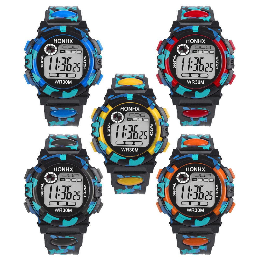 HONHX Men's Adult Children Digital Watch HONHX Men's Adult Children Digital Watch