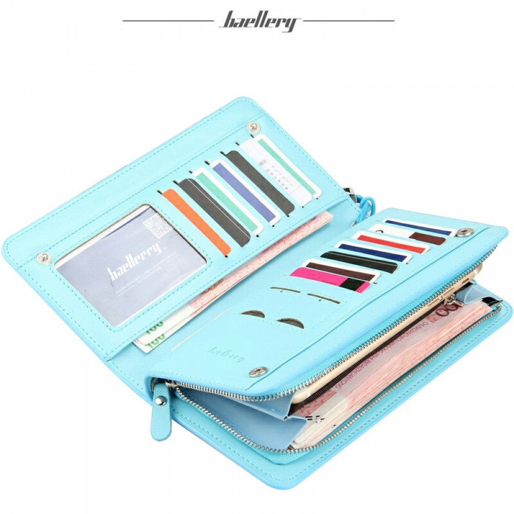 Baellerry Big Capacity Lady Women's Purse Long Wallet Clutches Baellerry Big Capacity Lady Women's Purse Long Wallet Clutches
