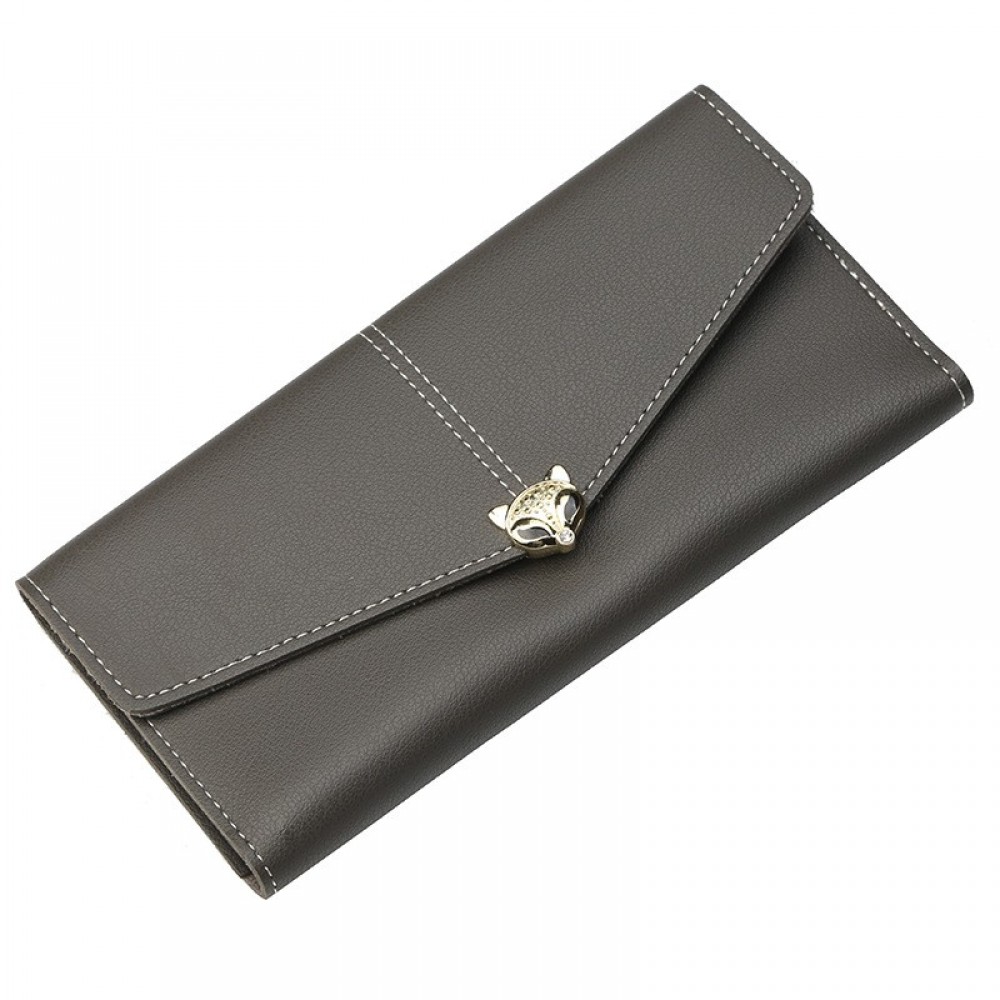WLT-153 OEM Fox Women Card Holder Purse With Cute Little Fox Cluth WLT-153 OEM Fox Women Card Holder Purse With Cute Little Fox Cluth