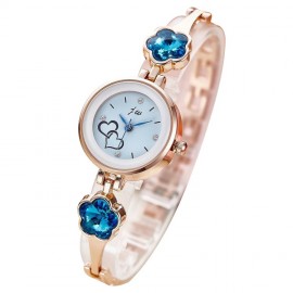 image of JW-5 Fashion Lady Diamond Stainless Steel Bracelet Watches