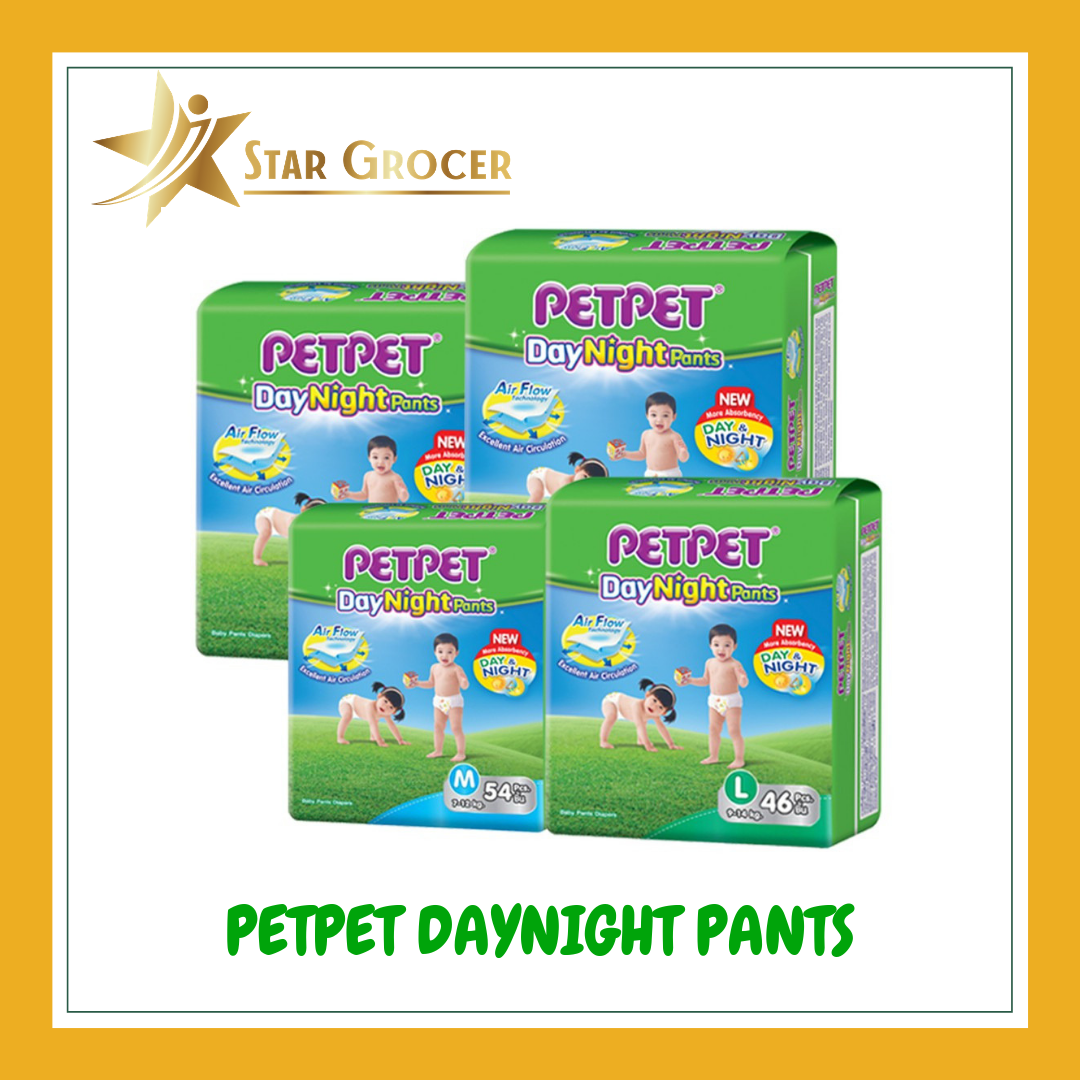 PetPet Day & Night Pants x 3 Packs - M / L / XL / XXL PetPet Day & Night Pants x 3 Packs - M / L / XL / XXL