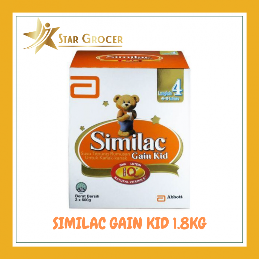 Similac Gain Kid Step 4 1.8kg Similac Gain Kid Step 4 1.8kg