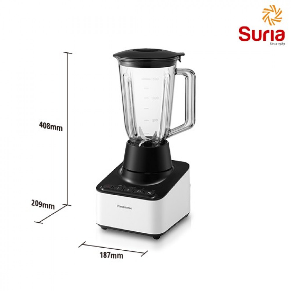 PANASONIC 2.0L GLASS POWERBLADE BLENDER MX-V300KSL PANASONIC 2.0L GLASS POWERBLADE BLENDER MX-V300KSL