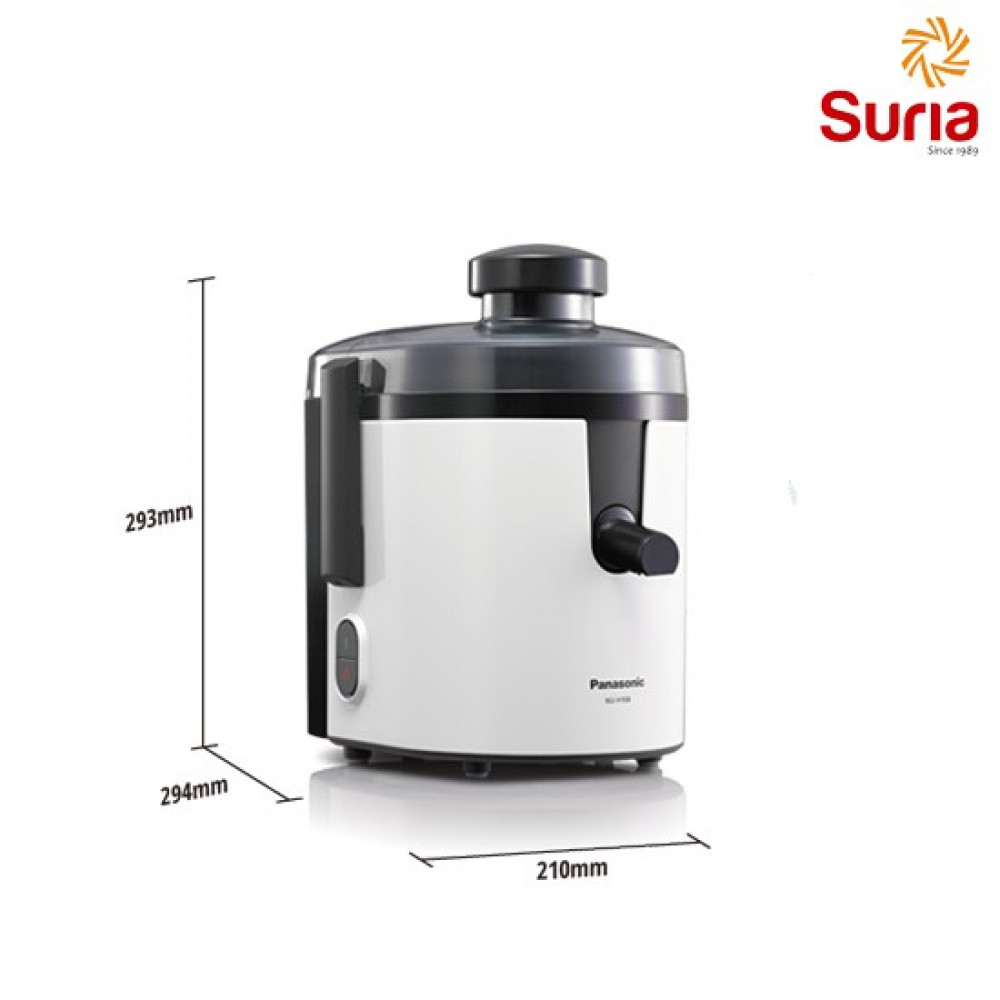 PANASONIC 1.7L HIGH SPEED JUICER PAN-MJ-H100WSL PANASONIC 1.7L HIGH SPEED JUICER PAN-MJ-H100WSL