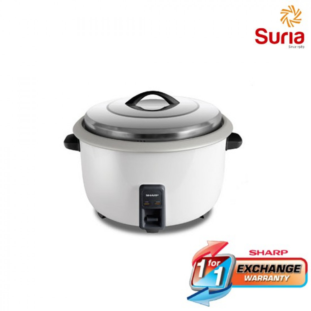 SHARP 6.6L STAINLESS STEEL LID NON-STICK RICE COOKER SHA-KSH668CWH SHARP 6.6L STAINLESS STEEL LID NON-STICK RICE COOKER SHA-KSH668CWH
