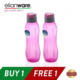 image of Elianware Sporty Large Flip Top Water Bottle (1000ml X 2 Pcs) BPA Free