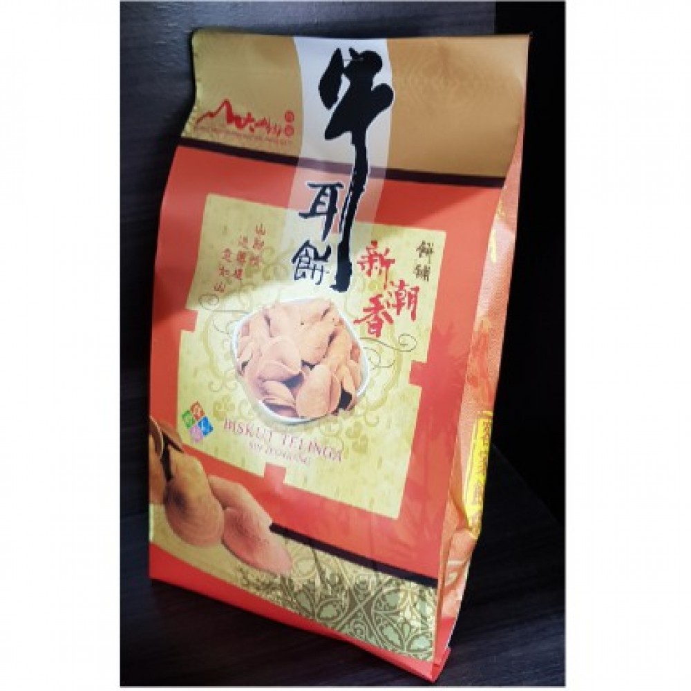 (BUNDLE SALES) 新潮香饼舖 Sin Teo Hiang Cow Ear Biscuit 牛耳饼 (4 packs) (BUNDLE SALES) 新潮香饼舖 Sin Teo Hiang Cow Ear Biscuit 牛耳饼 (4 packs)