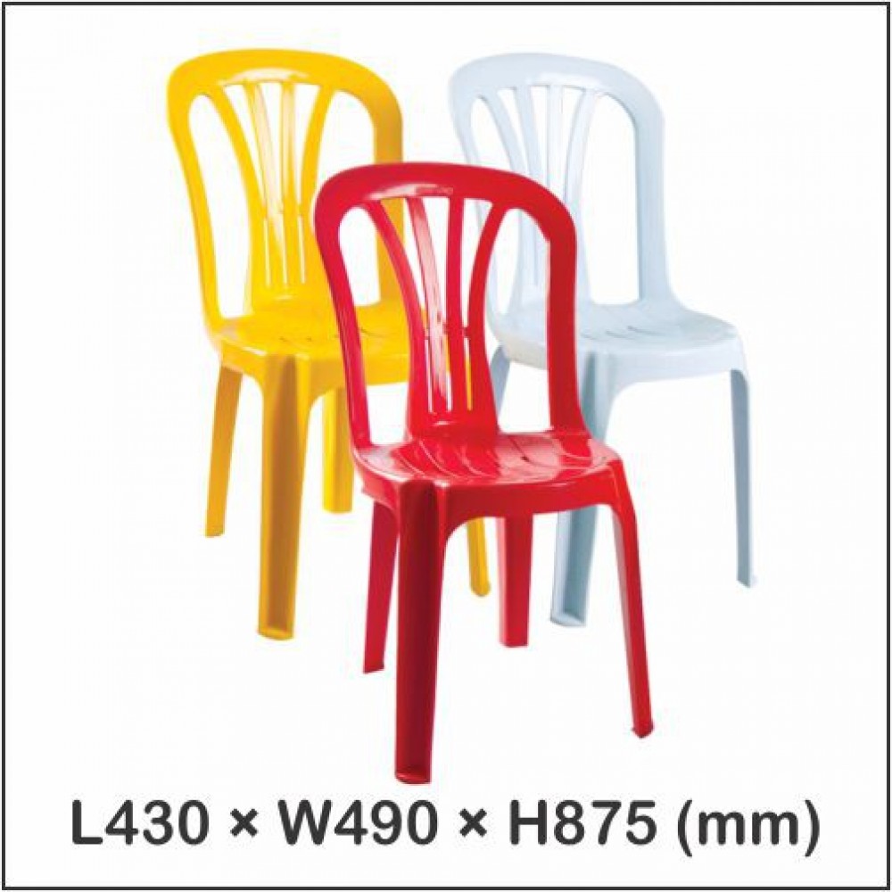 Twins Dolphin Armless Chair / Dinner Chair / Restaurant Chair 2003 (6pcs) Twins Dolphin Armless Chair / Dinner Chair / Restaurant Chair 2003 (6pcs)