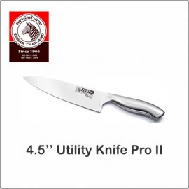 image of (100% Original) Zebra Stainless Steel 4.5" Utility Knife - Pro II