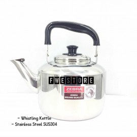 image of (100% Original) Zebra Stainless Steel Whistling Kettle - Century (3.0/4.5/5.5LT)