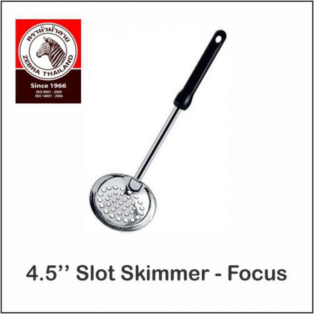 (100% Original) Zebra Stainless Steel 4.5" Slot Skimmer - Focus (100% Original) Zebra Stainless Steel 4.5" Slot Skimmer - Focus