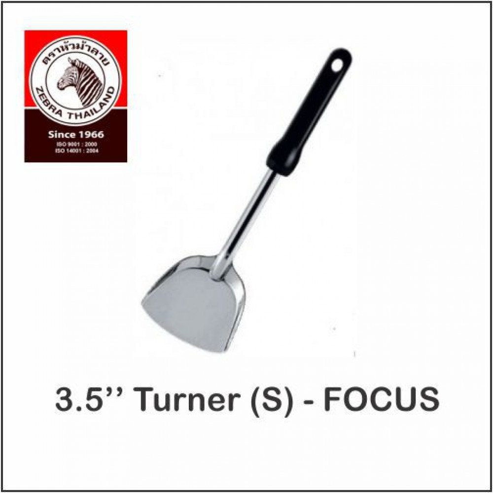 (100% Original) Zebra Stainless Steel 3.5" Turner (S) - FOCUS (100% Original) Zebra Stainless Steel 3.5" Turner (S) - FOCUS