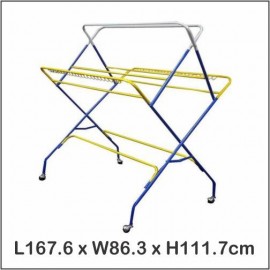 image of Outdoor Indoor Clothes Hanger/ Drying Rack / Towel Rack / Penyidai Baju W888