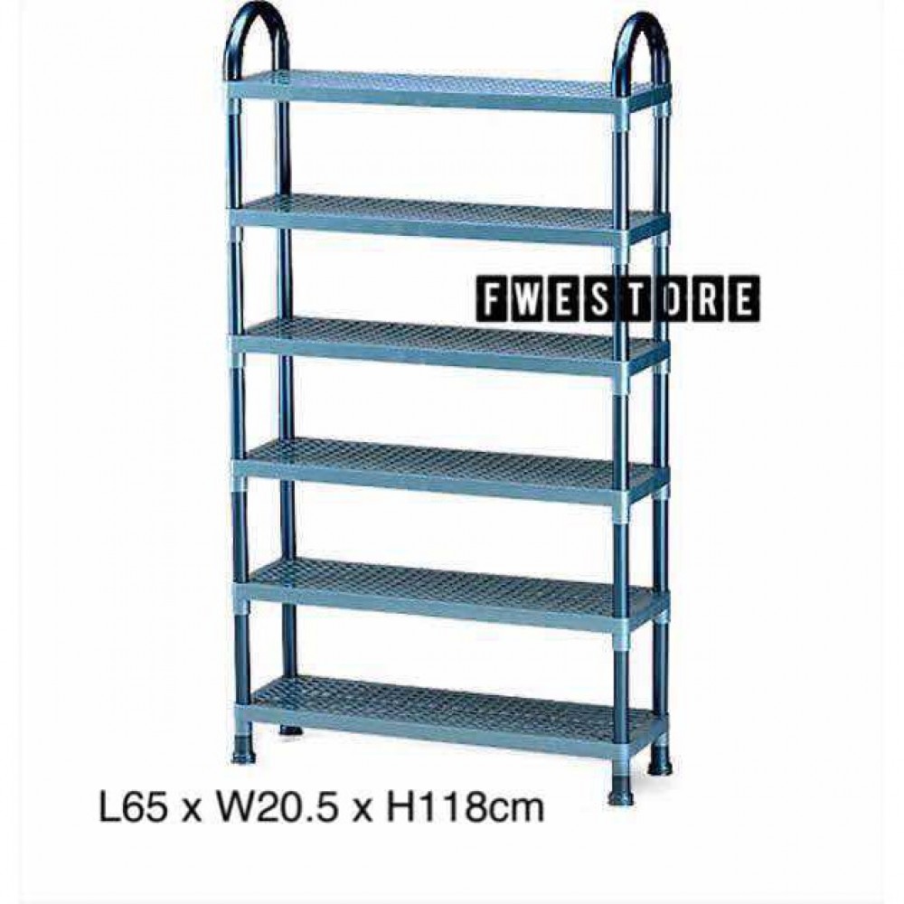 Lion Star Shelf Stand 6 Tier / Shoe Rack / Bookshelf / Document Rack A-49 Lion Star Shelf Stand 6 Tier / Shoe Rack / Bookshelf / Document Rack A-49