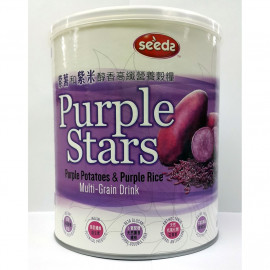 image of SEEDS PURPLE STARS PURPLE POTATOES&PURPLE RICE MULTI-GRAIN DRINK 650G