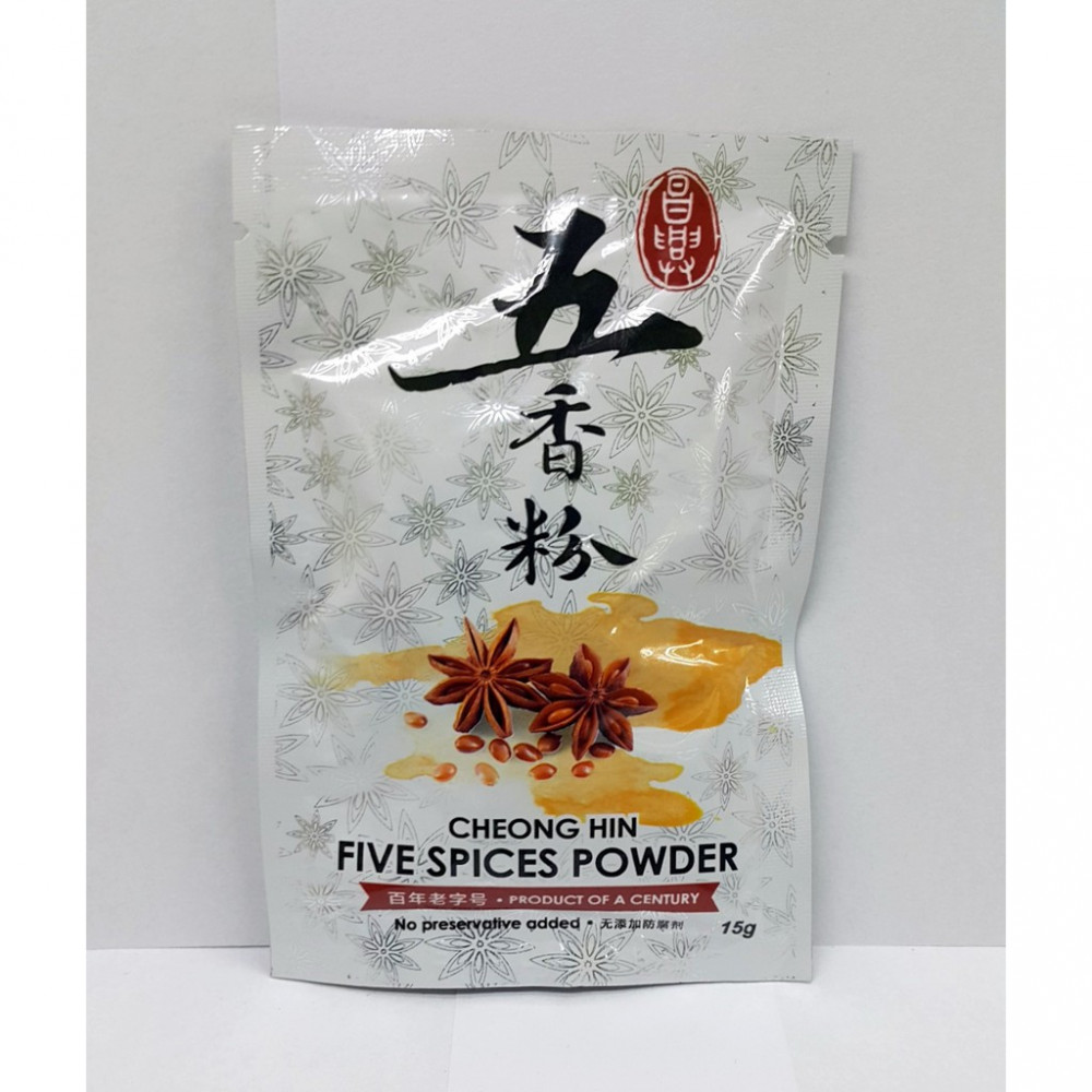 CHEONG HIN FIVE SPICES POWDER昌兴五香粉 15g CHEONG HIN FIVE SPICES POWDER昌兴五香粉 15g