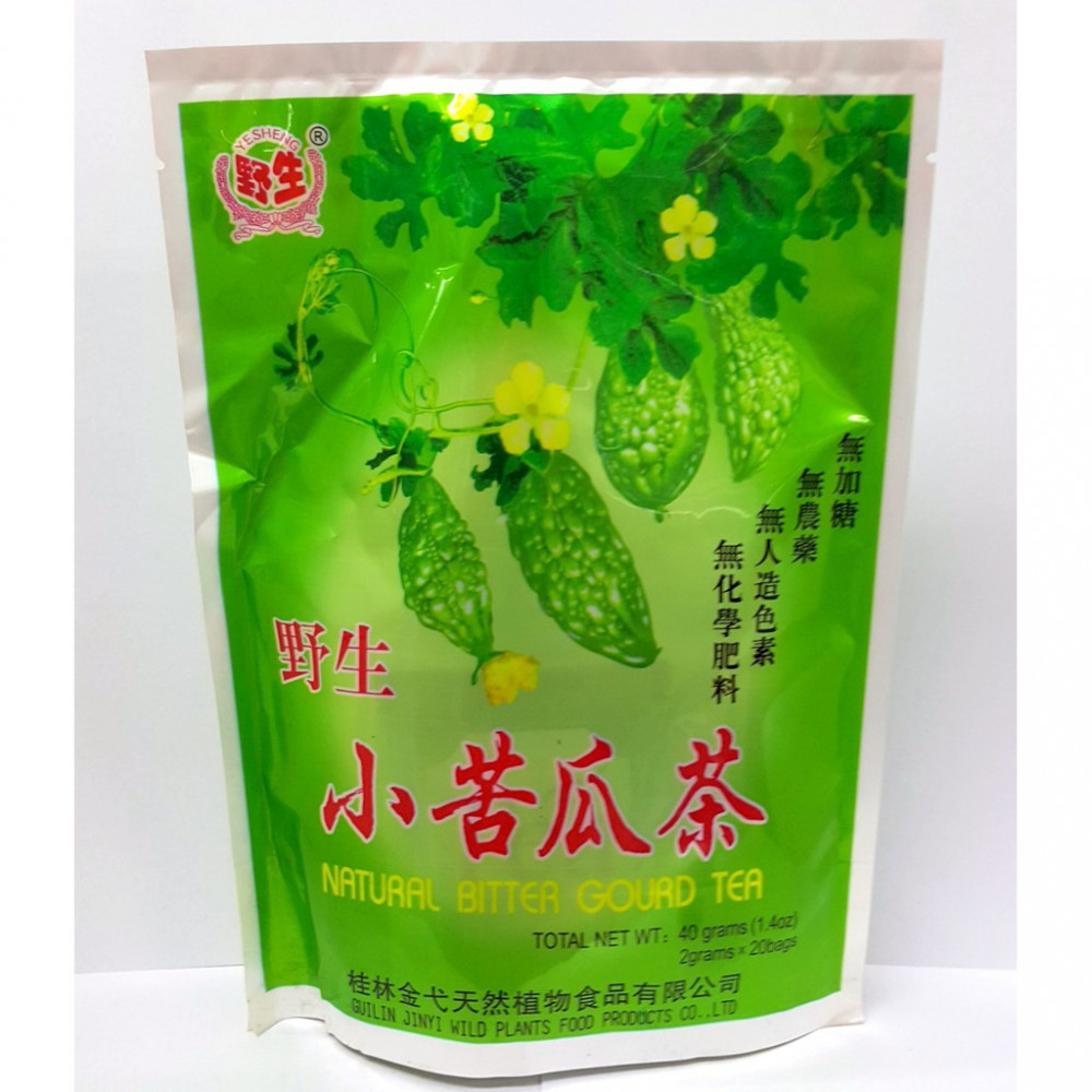 NATURAL BITTER GOURD TEA小苦瓜茶(2gx20'S) NATURAL BITTER GOURD TEA小苦瓜茶(2gx20'S)