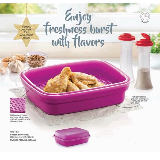 Tupperware Season Serve 1.9L Tupperware Season Serve 1.9L
