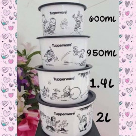 image of Tupperware Limitec Edition LAT One Touch Print Series (Set Of 4)