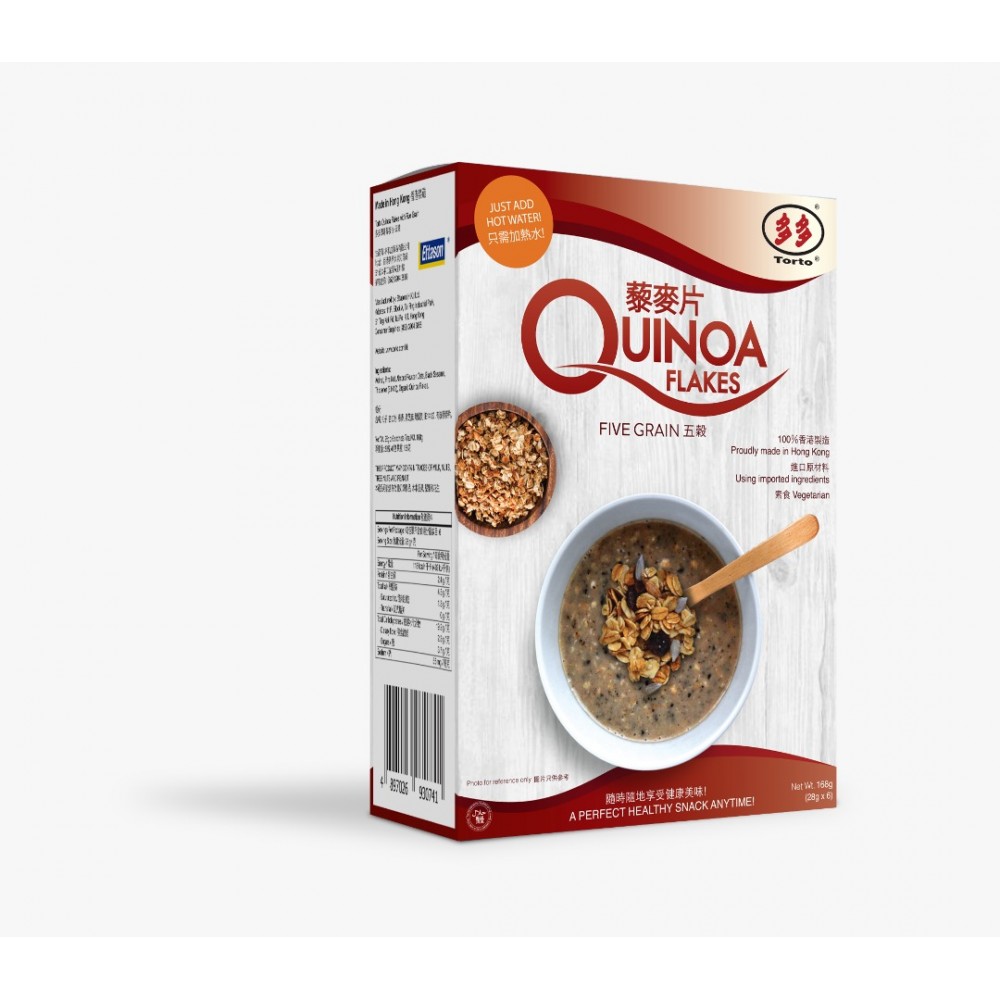 Torto Quinoa Flakes Five Grain Torto Quinoa Flakes Five Grain