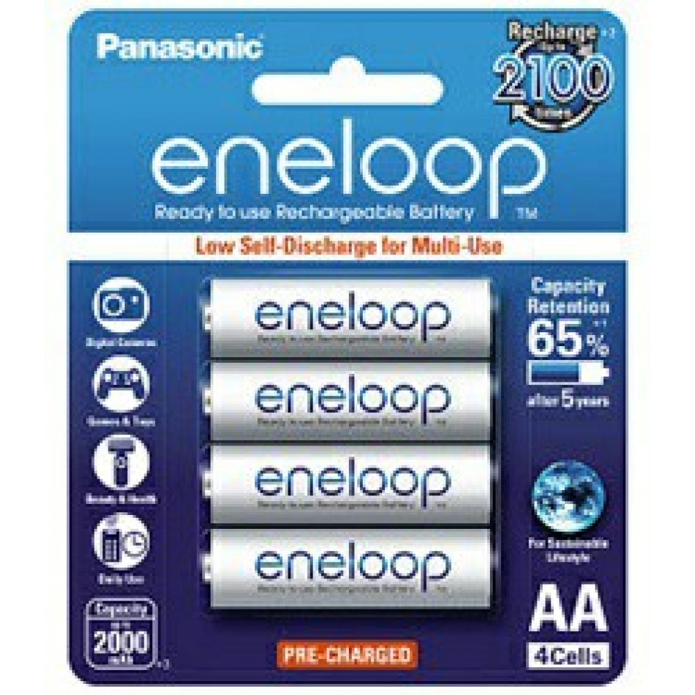 Panasonic Eneloop AA Rechargeable Battery 2100mAh 